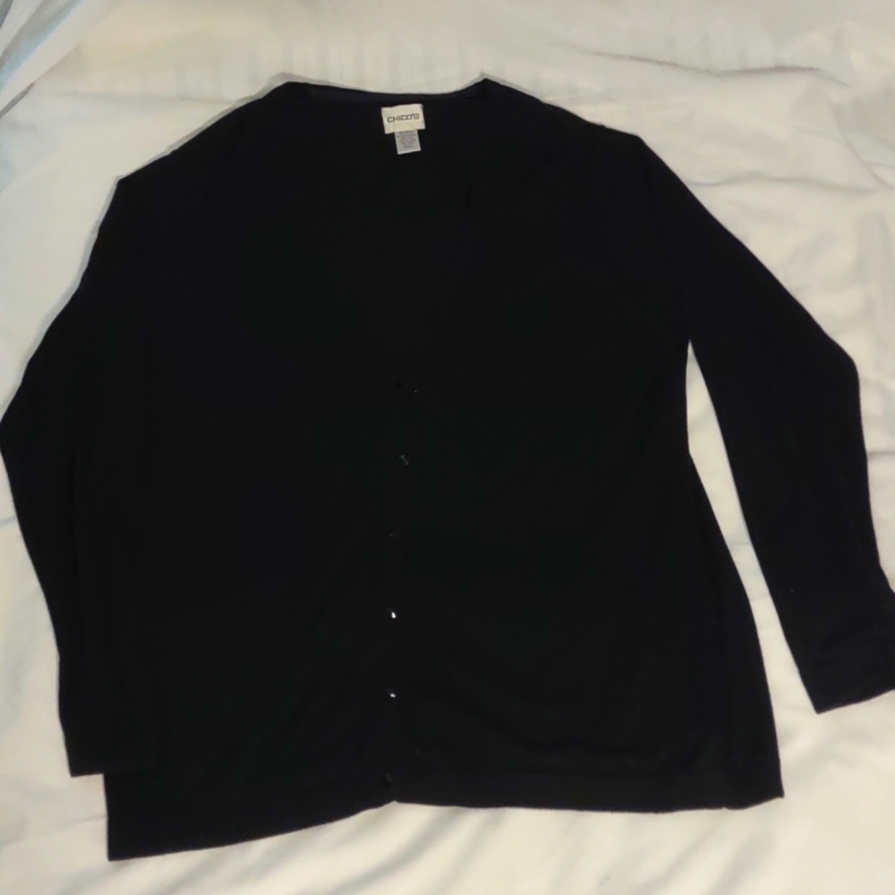 Chico's v-cut cardigan